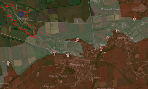россияне двое суток непрерывно штурмуют в районе села возле Покровска — десантники
