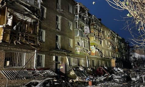 росія з 10 жовтня запустила по Україні майже 600 ракет. Лише протягом 23 листопада загинули 10 людей — МВС