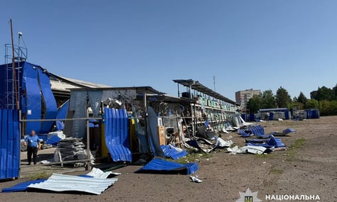 росіяни вдарили балістикою по центру Прилук. Є загиблі та поранені — ОВА