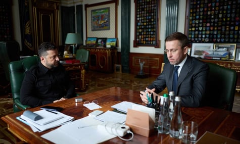 Зеленський подякував Корецькому за ефективну роботу на чолі «Укрнафти» та «Нафтогазу»
