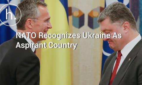 NATO Recognizes Ukraine As Aspirant Country