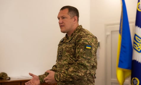 Командувач Національної гвардії України генерал-майор Олександр Півненко