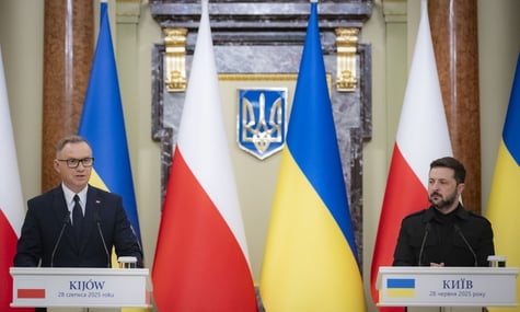 Дуда пригадав, як розмовляв із Зеленським про Волинську трагедію: Думаю, він говорив правду
