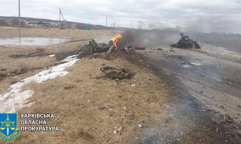 В Харьковской области россияне попали в автомобиль с супругами: мужчина и женщина погибли