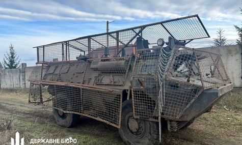 На Сумщині засудили військового, який вкрав БТР та поїхав на ньому додому на Полтавщину