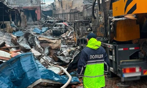 Наслідки російської атаки на Київ