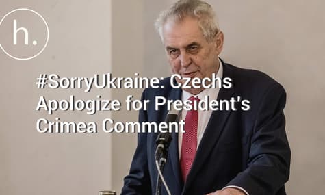 #SorryUkraine: Czechs Apologize for President’s Crimea Comment