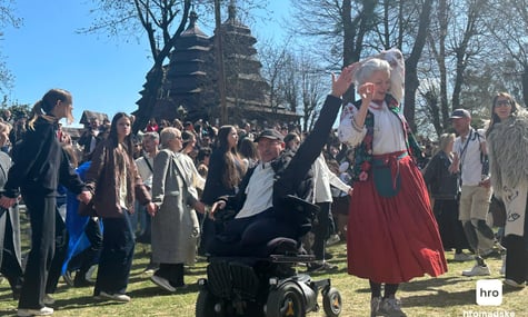 Гаївки на території Музею народної архітектури та побуту імені Климентія Шептицького у Львові, 13 квітня 2026 року Гаївки на території Музею народної архітектури та побуту імені Климентія Шептицького у Львові, 13 квітня 2026 року