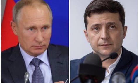 Ukraine's Zelenskyy Holds Talks With Putin for the First Time