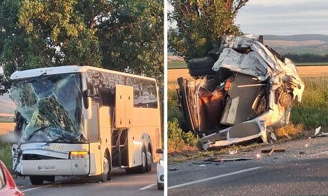 У Румунії автобус із 60 українцями потрапив у смертельну ДТП: водій в'їхав в іншу машину