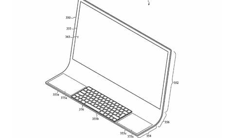 Будущее iMac? Apple хочет запатентовать стеклянный компьютер моноблок