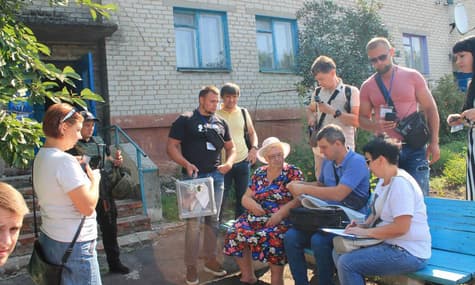 Минирование, голосование на дому, избиратели с оккупированной территории — выборы в поселке Зайцево