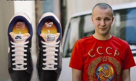 Nike випустив колаборацію разом з брендом Rassvet. Його заснував росіянин Гоша Рубчинський, який підтримує окупацію Криму