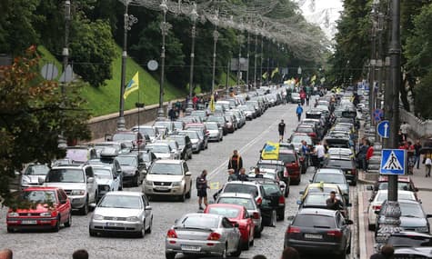 З початку року в Україну ввезли понад 500 тис авто на єврономерах — очільниця комітету Ради