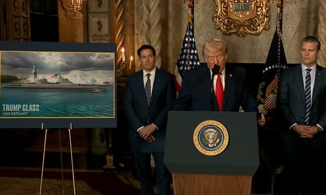 Трамп анонсував «золотий флот» для ВМС США із новими лінкорами на його честь