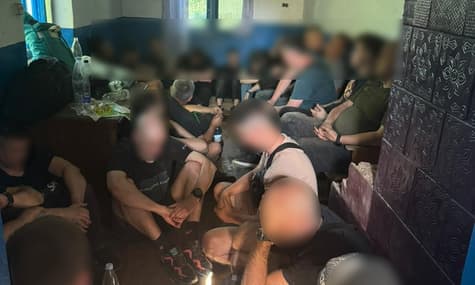 На границе с Молдовой задержали 24 мужчин, пытавшихся незаконно выехать