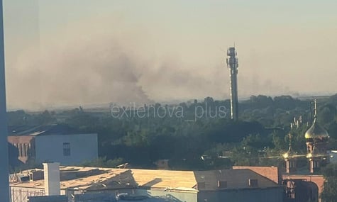 В Енгельсі, звідки злітають російські бомбардувальники для обстрілів України, лунали вибухи. Регіон атакували дрони