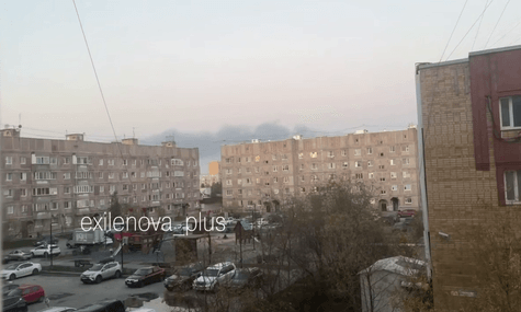 У Ямало-Ненецькому окрузі рф сталася пожежа. Схоже, горить завод із підготовки конденсату