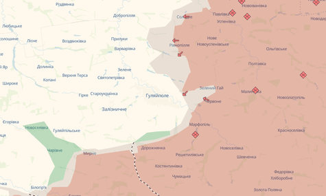 Ситуація на Гуляйпільському напрямку станом на 25 листопада 2025 року