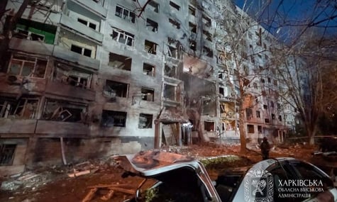 Уночі росіяни атакували Київ та Харків — постраждали понад 20 людей
