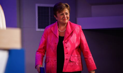 Директорка МВФ Георгієва вперше з 2023 року приїхала до Києва