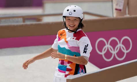 13-летняя японка — одна из самых молодых олимпийских чемпионок. Она получила «золото» в скейтбординге среди женщин