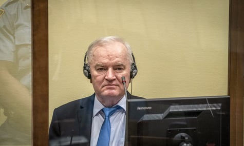 Колишній командувач армії боснійських сербів Ратко Младич Колишній командувач армії боснійських сербів Ратко Младич