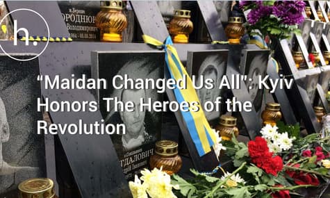 “Maidan Changed Us All”: Kyiv Honors The Heroes Of The Revolution