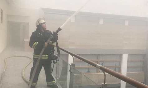 У будівлі Міністерства фінансів сталася пожежа: ніхто не постраждав