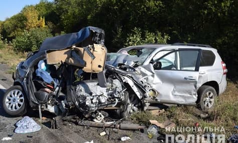 Унаслідок ДТП під Слов’янськом загинула сім’я із 6-річною дитиною