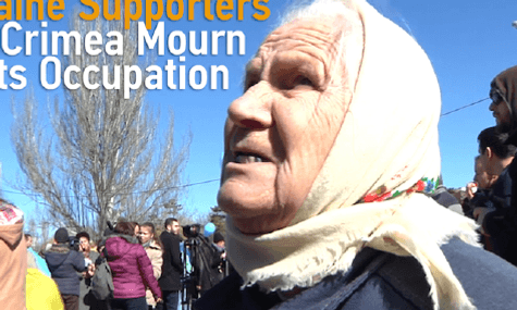 Ukraine Supporters In Crimea Mourn Its Occupation