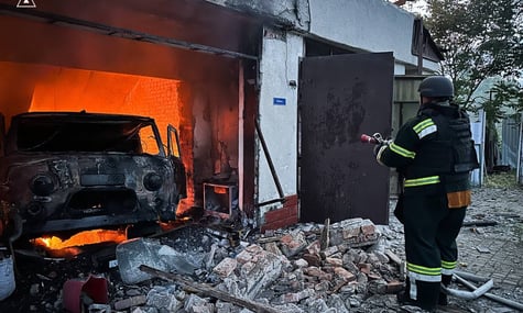 Знищена станція екстреної медичної допомоги в Білгород-Дністровському Знищена станція екстреної медичної допомоги в Білгород-Дністровському