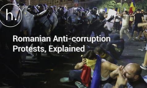 Romanian Anti-corruption Protests Turn Violent
