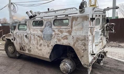 Под Черниговом украинские военные отразили прорыв российских войск
