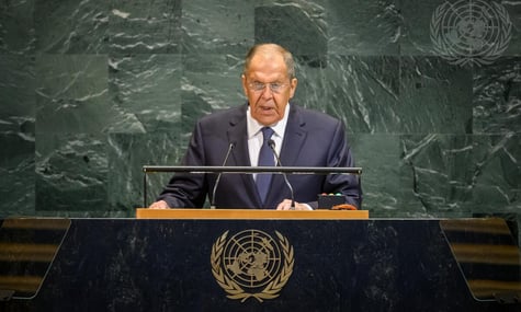 Лавров на Генасамблеї ООН заявив, що росія не планує нападати на НАТО і ЄС, але пригрозив «рішучою відсіччю»