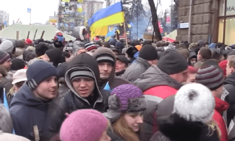 One Day in the Life of Ukraine's Maidan. December 8, 2013.
