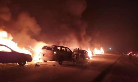 В результате массовых беспорядков на юге Казахстана погибли 8 человек, 40 пострадали