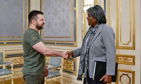 Представниця США при ООН прибула в Київ: запевнила в подальшій підтримці незалежно від результатів виборів
