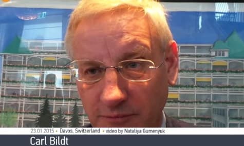 Carl Bildt: 'Staying the Course, Name of the Game with Russia'