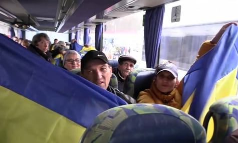 Жителі окупованих Олешків на Херсонщині повертаються до України, 31 жовтня 2026 року Жителі окупованих Олешків на Херсонщині повертаються до України, 31 жовтня 2026 року