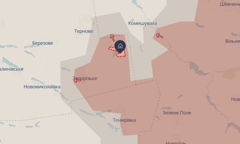 Війська рф зайшли у села Запорізьке та Новогеоргіївка у Дніпропетровській області