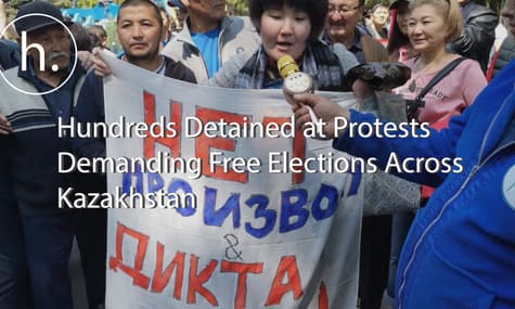 Hundreds Detained at Protests Demanding Free Elections Across Kazakhstan