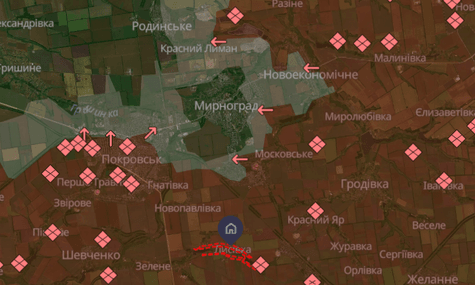 Сили оборони відступили від двох сіл під Мирноградом задля збереження життів військових — 7 корпус ДШВ