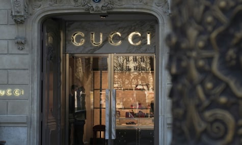 Бутік Gucci в Парижі, Франція