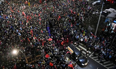 У Гданську розпочалася церемонія прощання з убитим мером Павлом Адамовічем