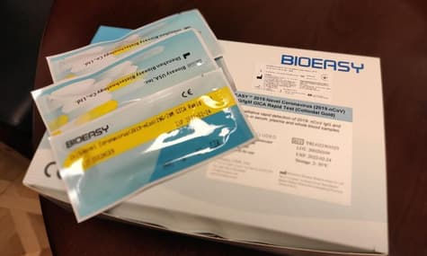 Київ отримав швидкі тести для виявлення коронавірусу, а у разі спалаху інфекції місто скасує масові заходи — Кличко
