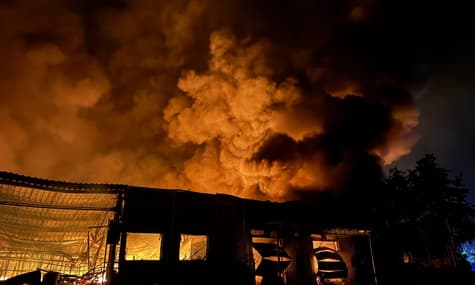 В Одессе уже 14 пострадавших. Пожар уже потушен