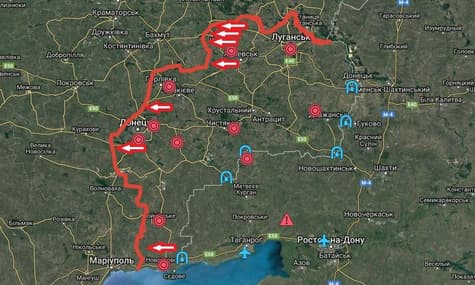 На Донбассе в результате обстрелов погиб украинский военный — штаб