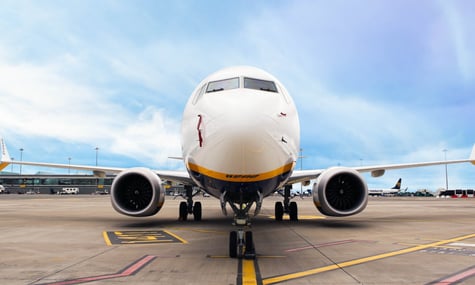 Ілюстративне фото. Літак авіакомпанії Ryanair