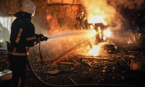 Ночная атака на Одесскую область: повреждено общежитие, пострадали 11 человек